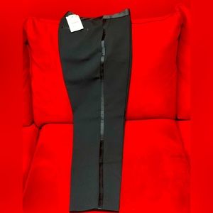 Zara Black Tuxedo pants with Satin